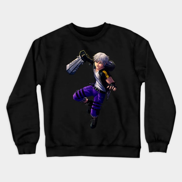 KH3 Riku Crewneck Sweatshirt by FerMaiaru